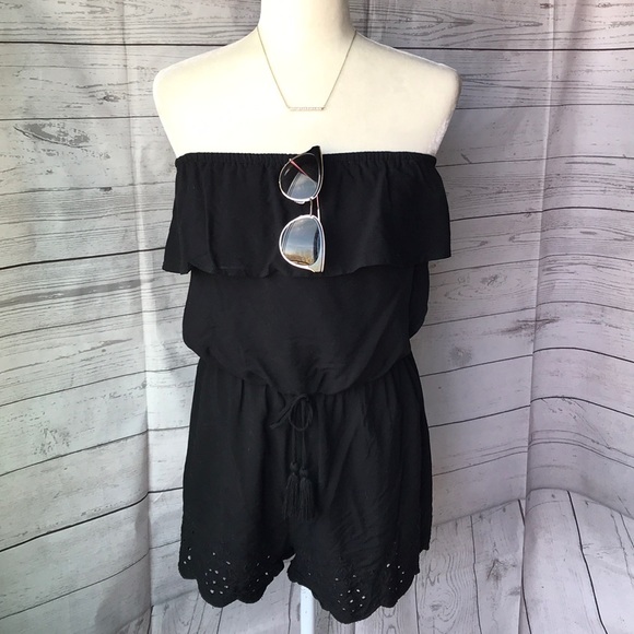 Mossimo Supply Co. Dresses & Skirts - Black strapless Romper